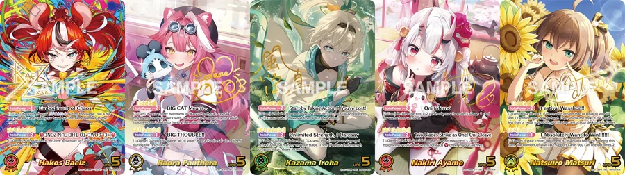 Hololive Official Card Game - hBP06e Ayakashi Vermilion English - 1 Booster